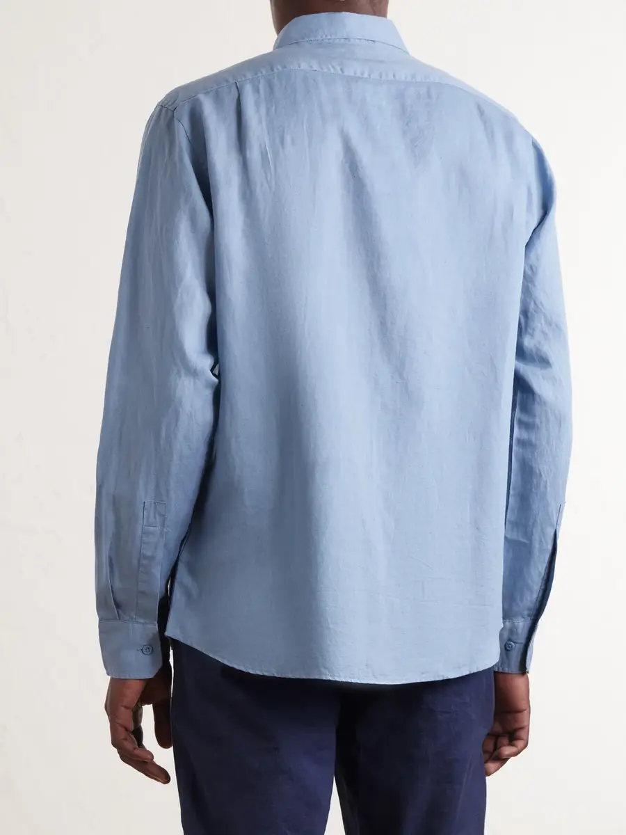 Onia Linen and Lyocell-Blend Shirt - Men | Thumbnail 4 Onia Linen and Lyocell-Blend Shirt - Men | Thumbnail 4