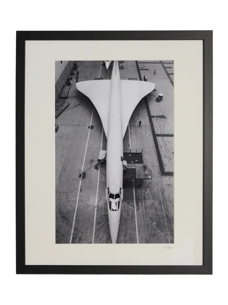 Sonic Editions Framed 1977 Corcorde '77 Print, 40" x 50" - Men