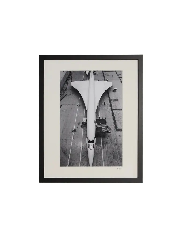 Sonic Editions Framed 1977 Corcorde '77 Print, 40" x 50" - Men