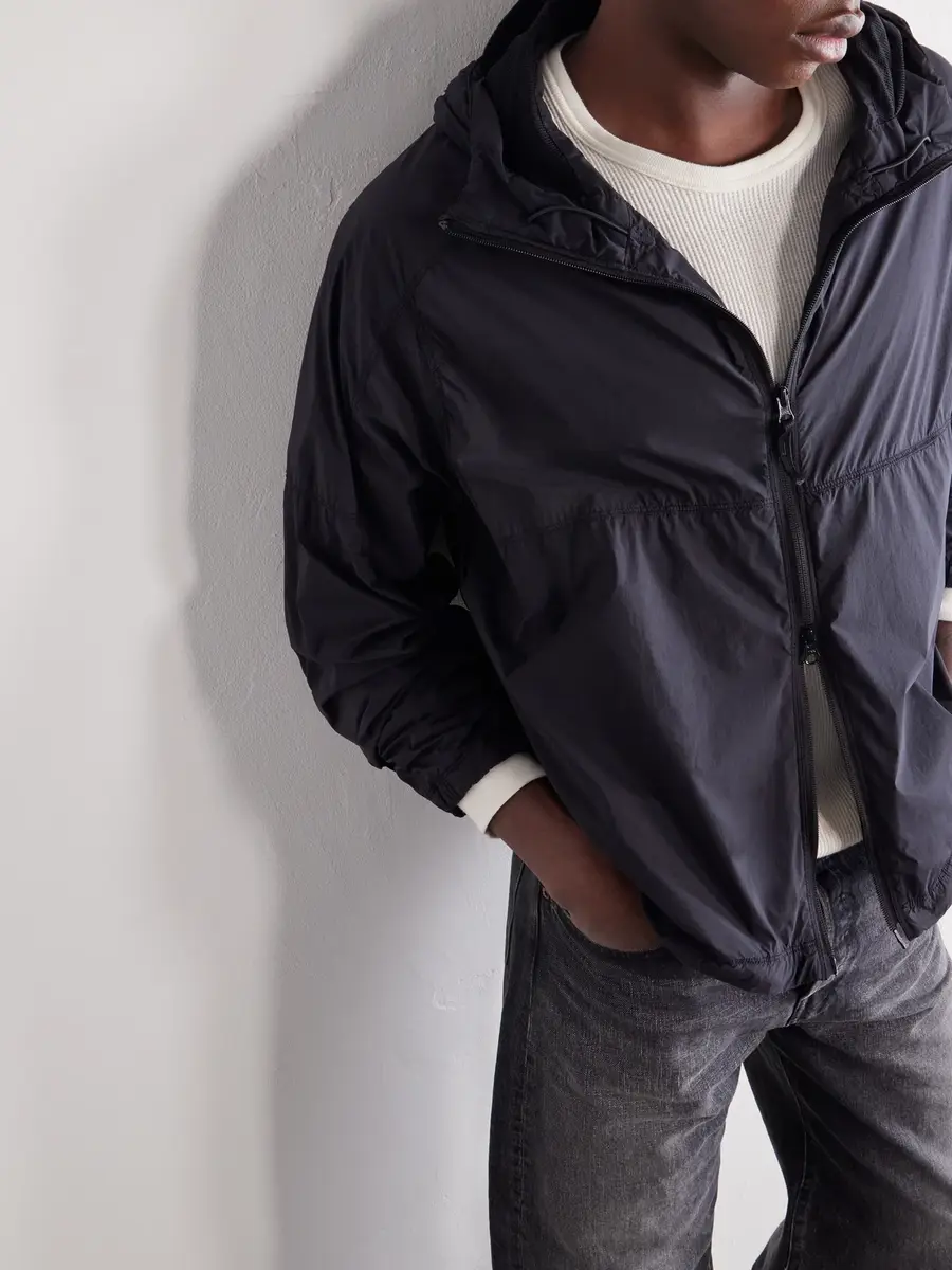 Stone Island Hooded Ultralight Nylon Stretch-TC Jacket - Men | Thumbnail 5