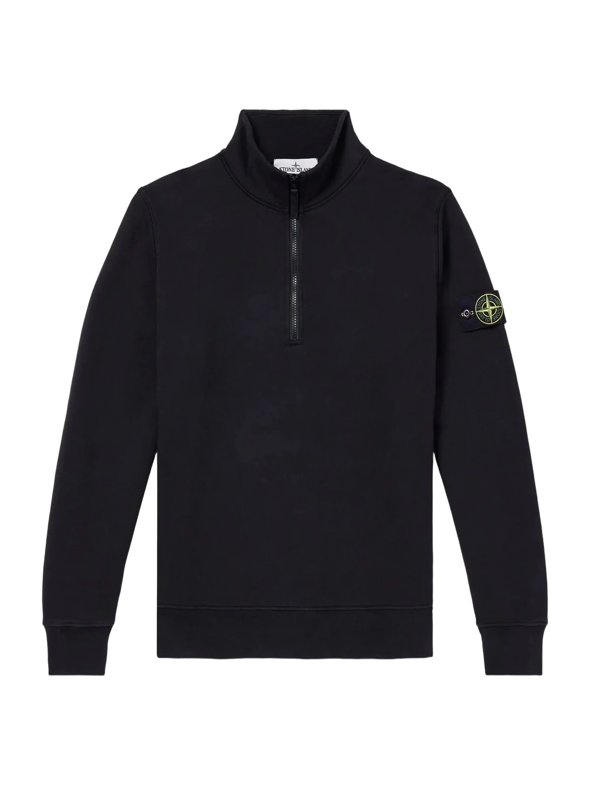 Stone Island Organic Cotton Fleece Half-Zip Sweatshirt - Men