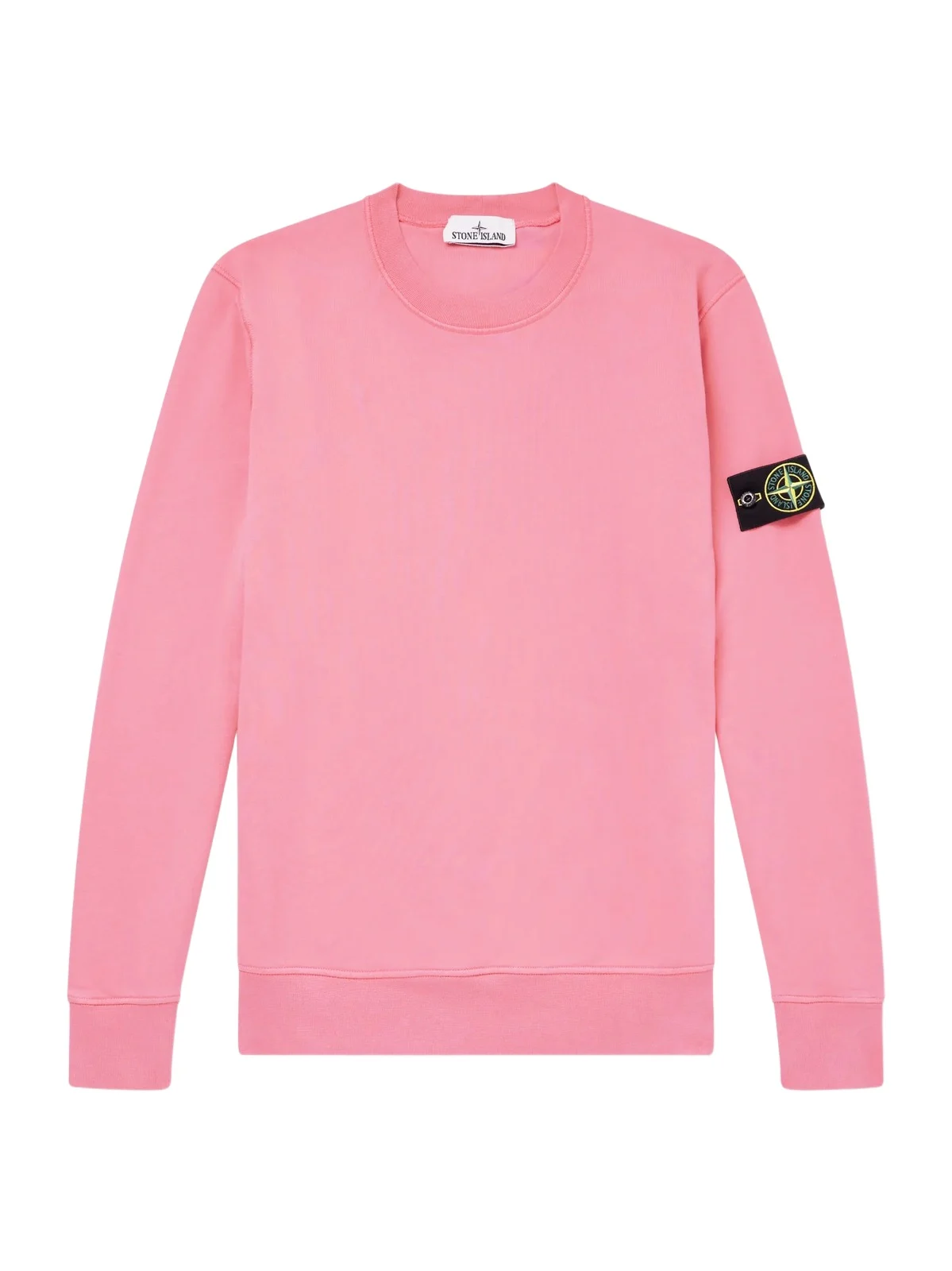 Garment-Dyed Cotton-Fleece Sweatshirt - Men Garment-Dyed Cotton-Fleece Sweatshirt - Men