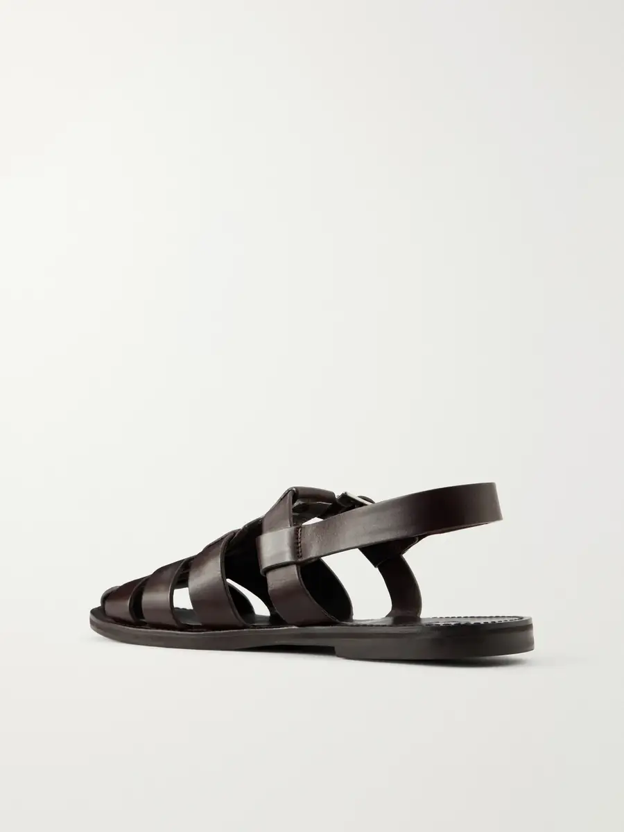 Grenson Quinton Leather Fisherman Sandals - Men | Thumbnail 3