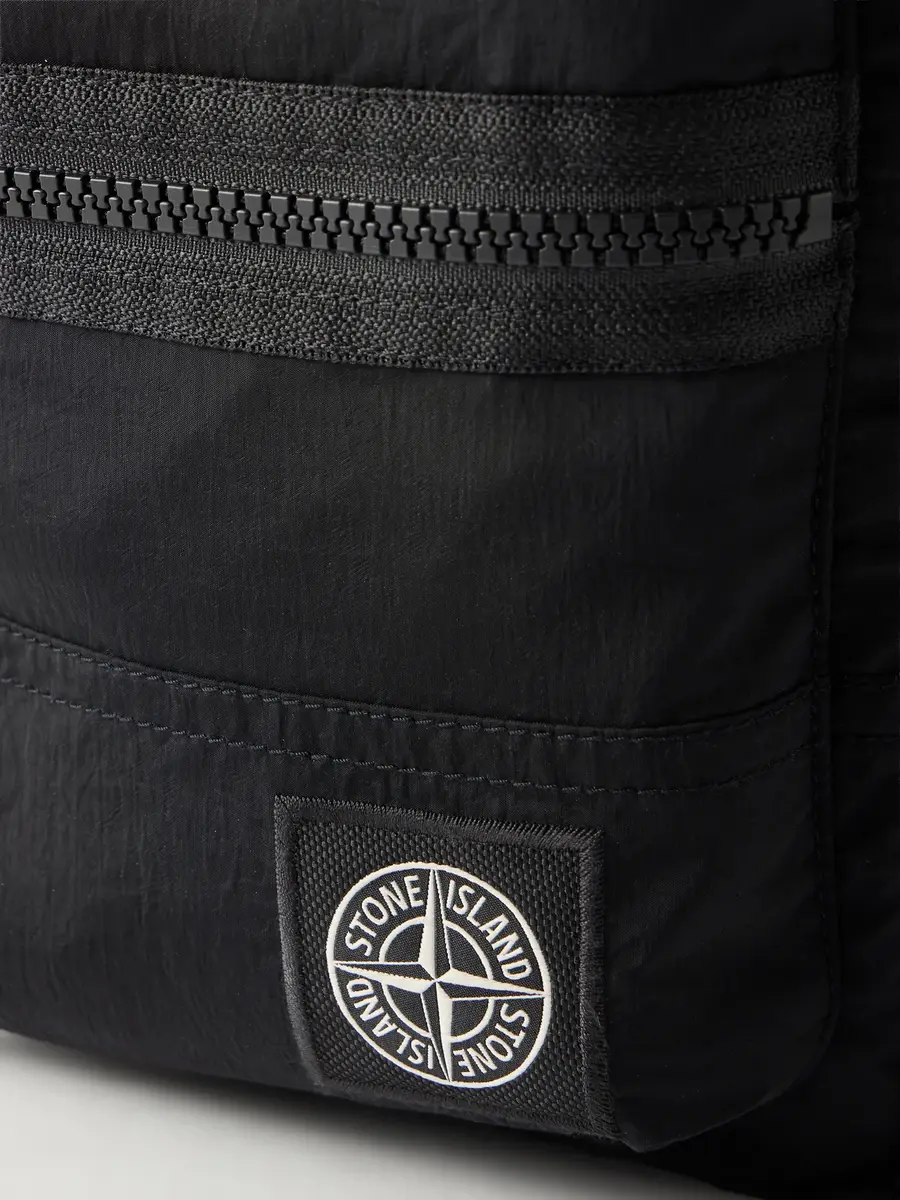 Stone Island Logo-Appliqué Coated ECONYL® Nylon Metal Messenger Bag - Men | Thumbnail 5 Stone Island Logo-Appliqué Coated ECONYL® Nylon Metal Messenger Bag - Men | Thumbnail 5