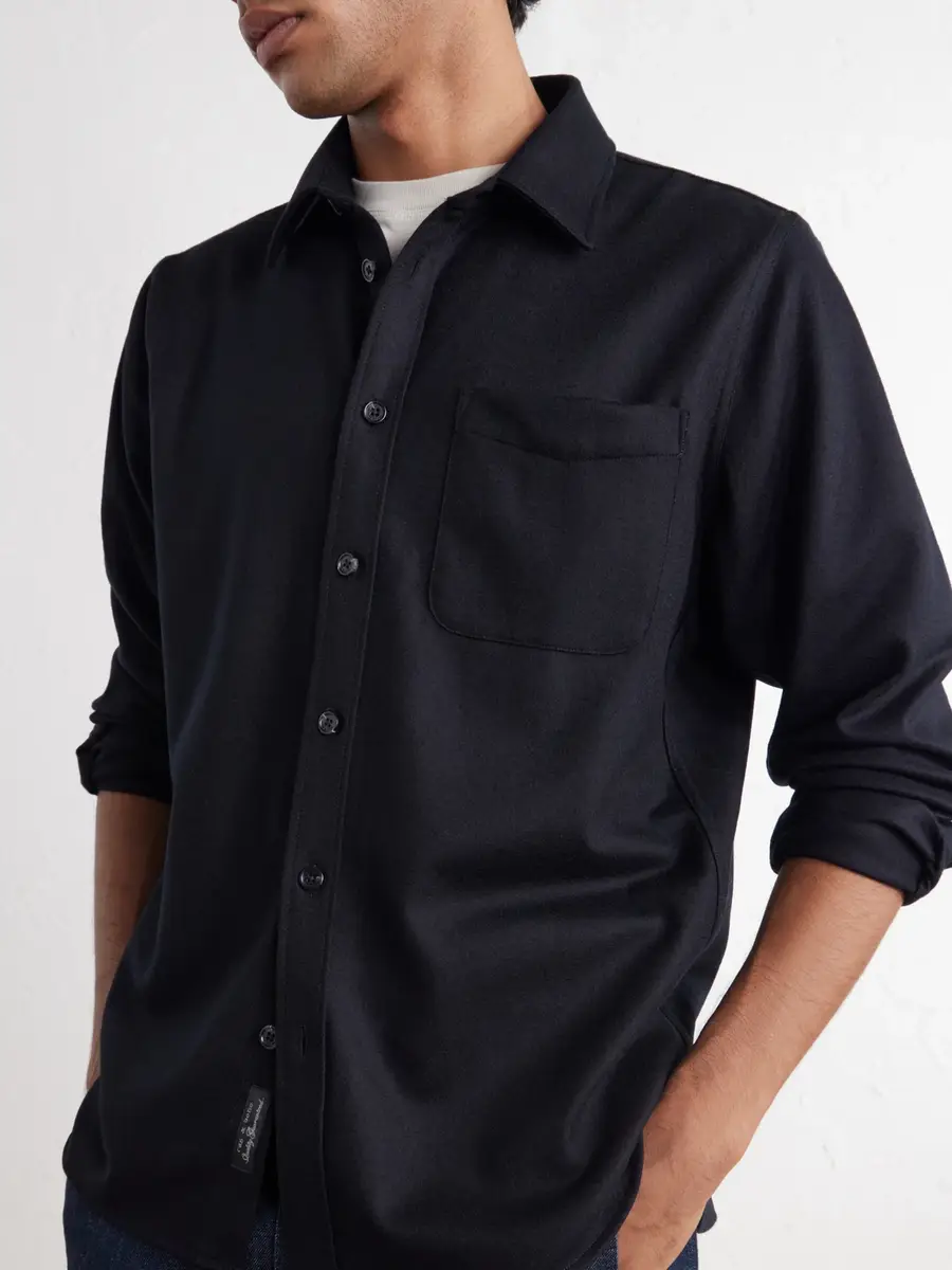 rag & bone Wool-Blend Flannel Overshirt - Men | Thumbnail 5 rag & bone Wool-Blend Flannel Overshirt - Men | Thumbnail 5