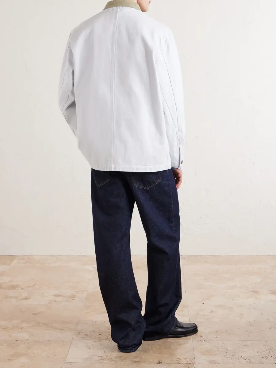 Aimé Leon Dore Corduroy-Trimmed Denim Jacket - Men | Thumbnail 4 Aimé Leon Dore Corduroy-Trimmed Denim Jacket - Men | Thumbnail 4