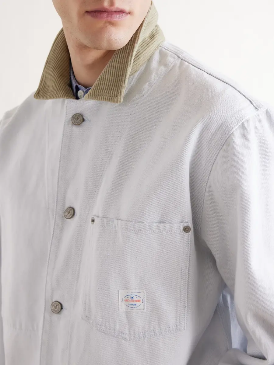 Aimé Leon Dore Corduroy-Trimmed Denim Jacket - Men | Thumbnail 5 Aimé Leon Dore Corduroy-Trimmed Denim Jacket - Men | Thumbnail 5