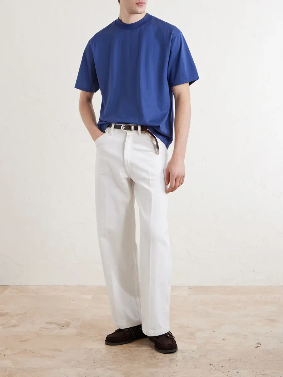 Kaptain Sunshine Suvin Supima Cotton-Jersey T-Shirt - Men | Thumbnail 2