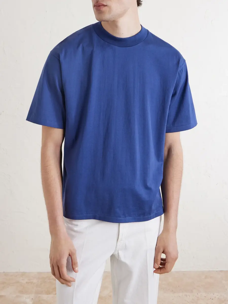 Kaptain Sunshine Suvin Supima Cotton-Jersey T-Shirt - Men | Thumbnail 3