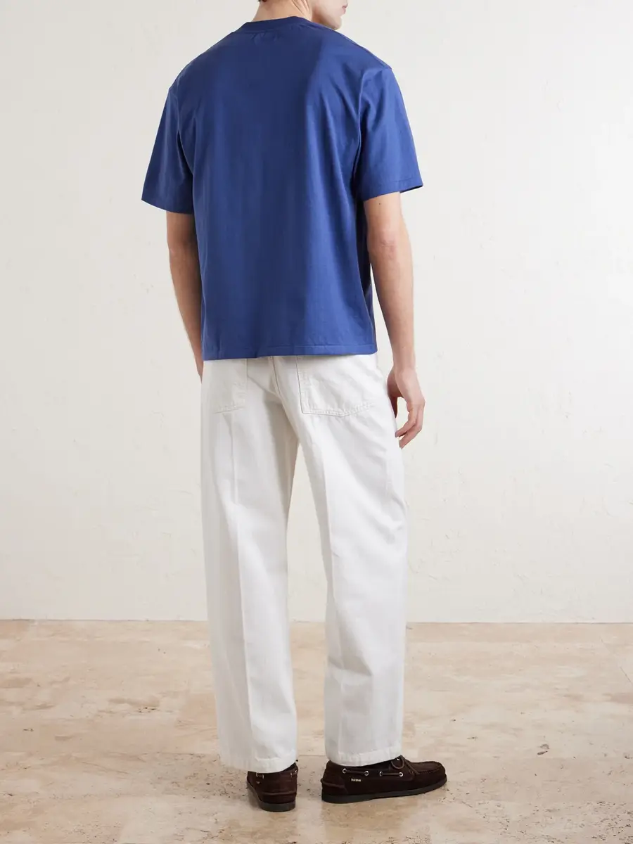 Kaptain Sunshine Suvin Supima Cotton-Jersey T-Shirt - Men | Thumbnail 4