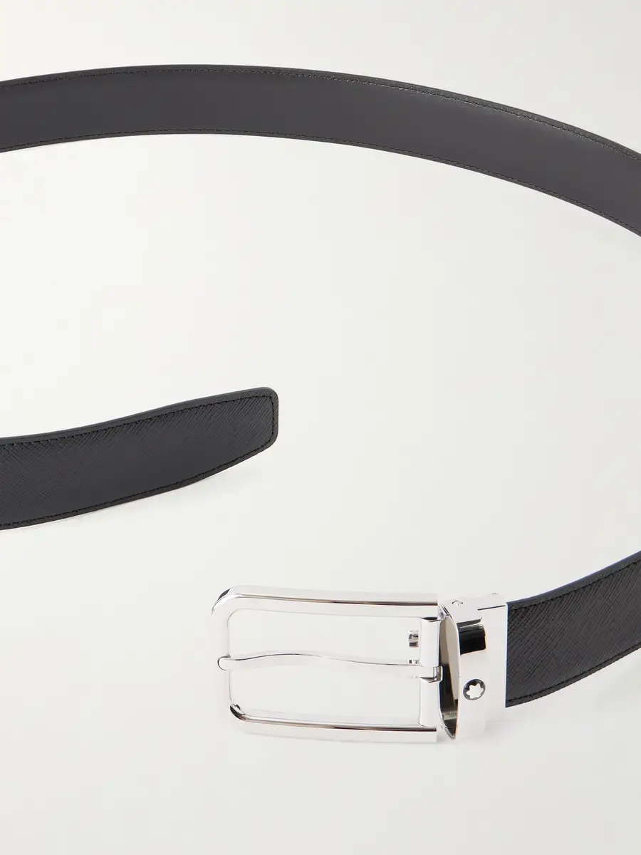 Montblanc 3.5cm Sartorial Leather Belt - Men | Thumbnail 3 Montblanc 3.5cm Sartorial Leather Belt - Men | Thumbnail 3