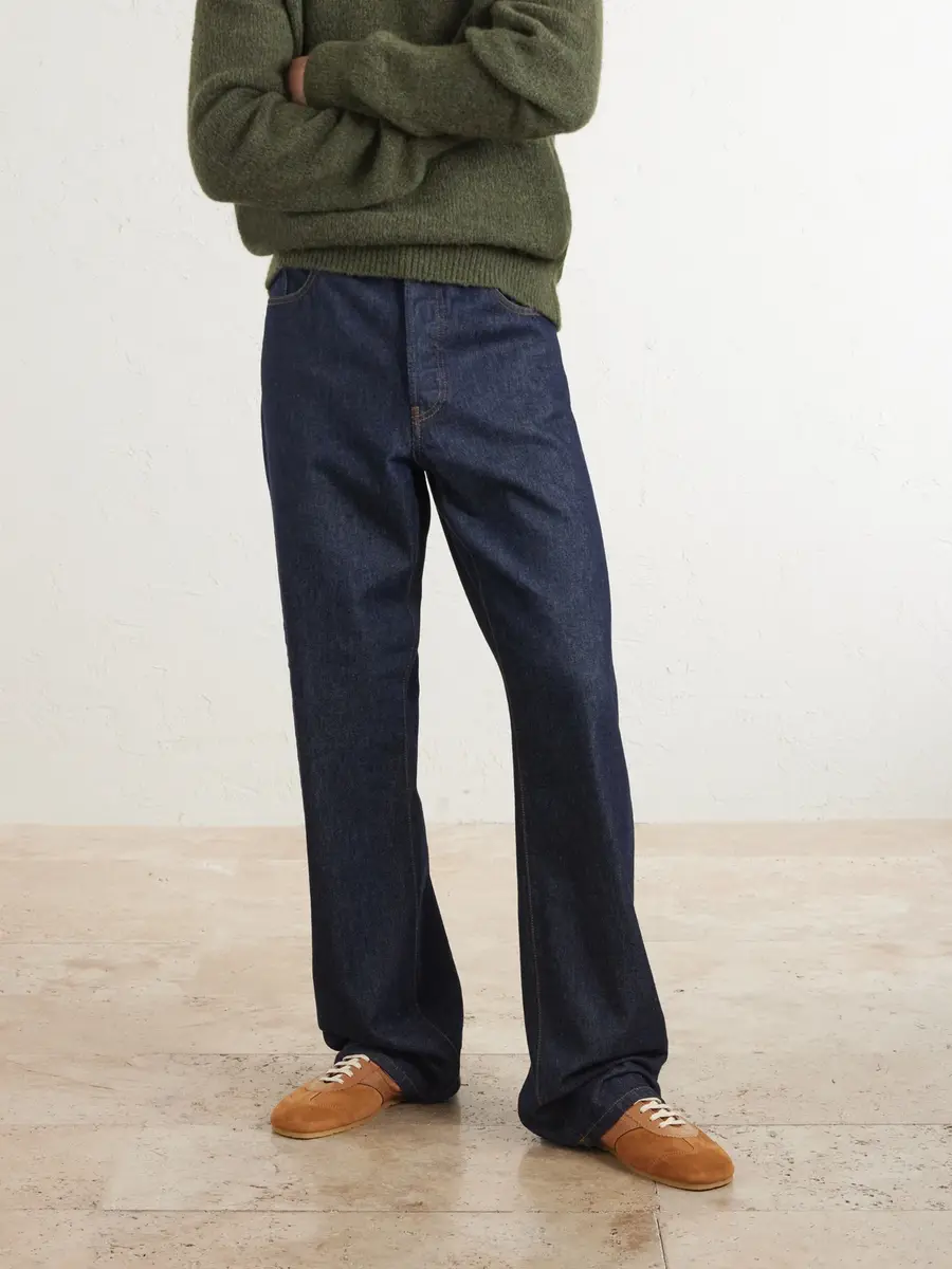Dries Van Noten Leather-Trimmed Suede Sneakers - Men | Thumbnail 2 Dries Van Noten Leather-Trimmed Suede Sneakers - Men | Thumbnail 2