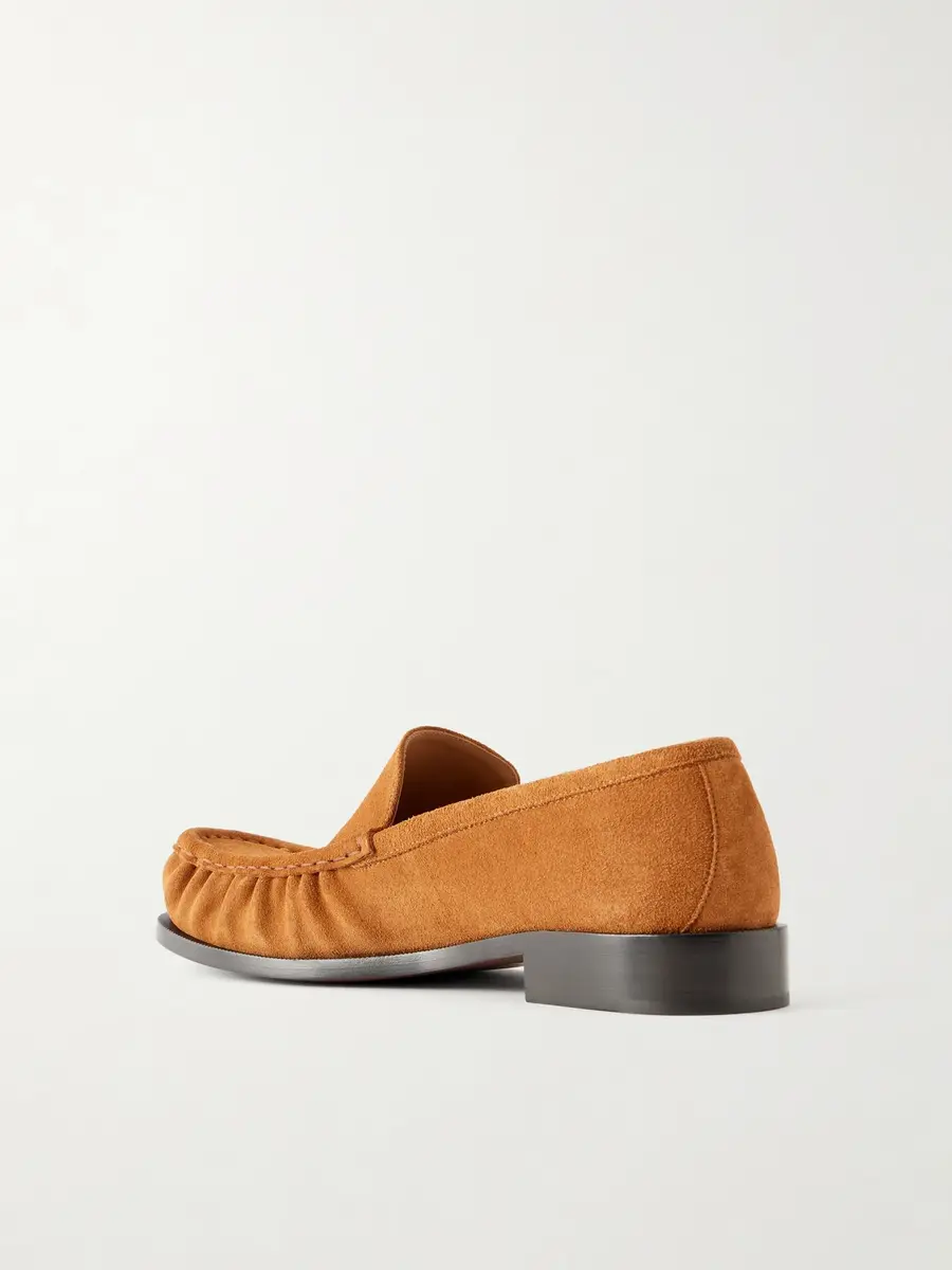 Dries Van Noten Suede Loafers - Men | Thumbnail 4