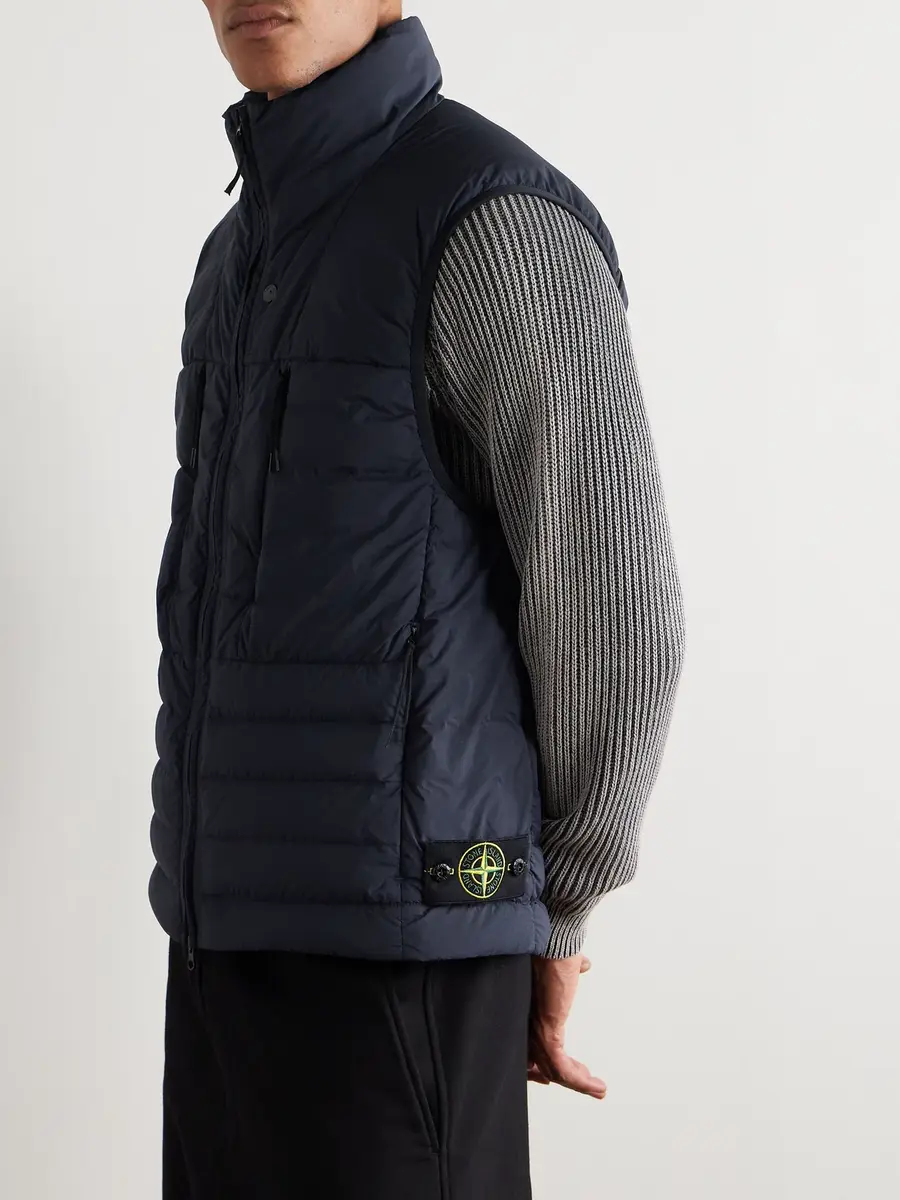 Stone Island Quilted Stretch-Shell Down Gilet - Men | Thumbnail 3 Stone Island Quilted Stretch-Shell Down Gilet - Men | Thumbnail 3