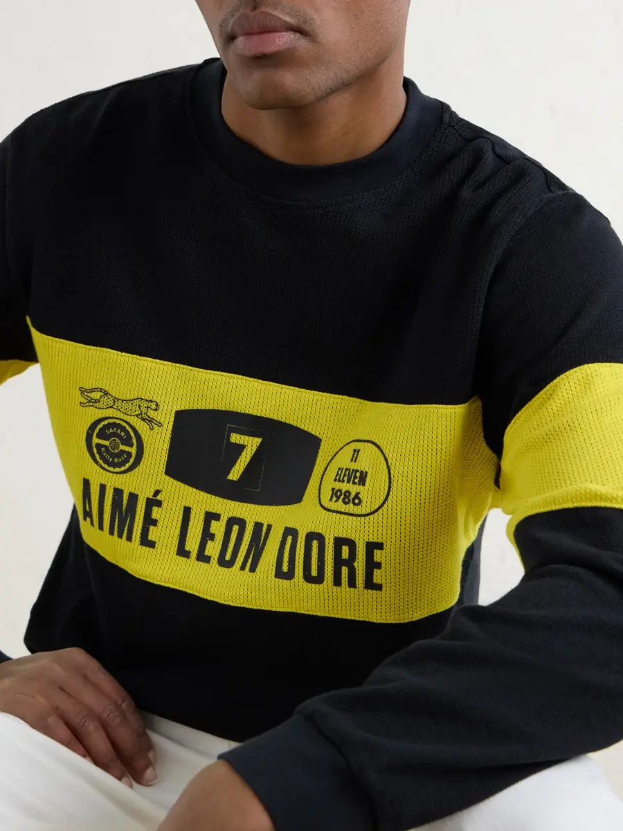 Aimé Leon Dore Rally Logo-Print Cotton Sweater - Men | Thumbnail 5 Aimé Leon Dore Rally Logo-Print Cotton Sweater - Men | Thumbnail 5