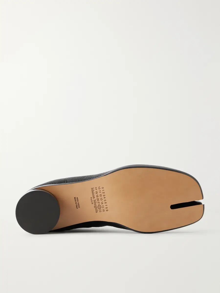 Maison Margiela Tabi Split-Toe Full-Grain Leather Boots - Men | Thumbnail 3