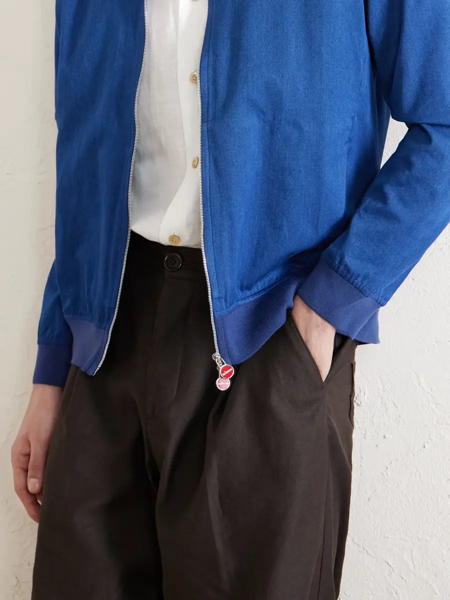 Kiton Cotton Bomber Jacket - Men | Thumbnail 5 Kiton Cotton Bomber Jacket - Men | Thumbnail 5