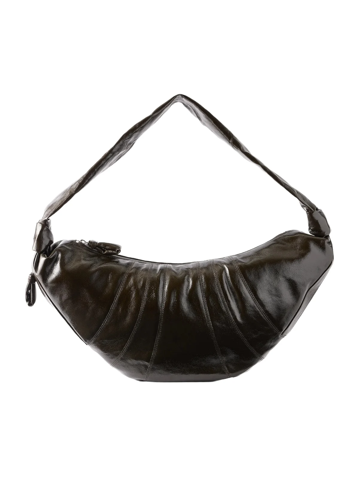 Croissant Large Coated-Cotton Messenger Bag - Men