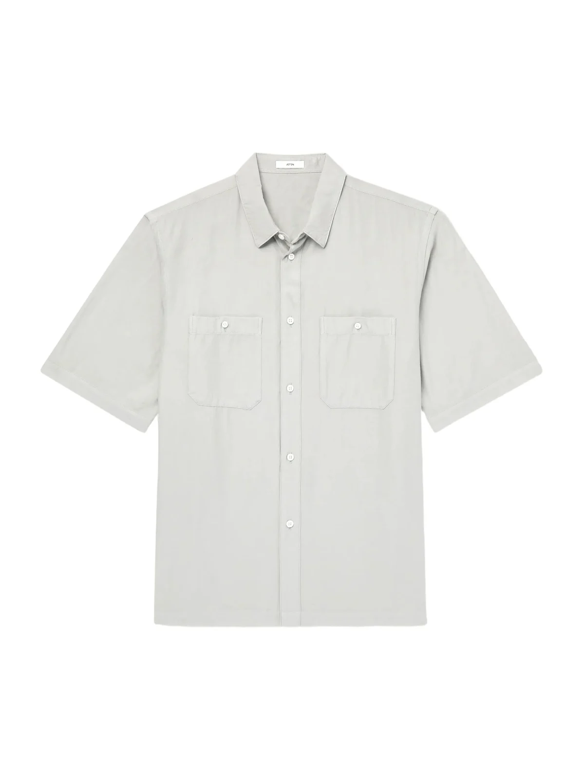 Cotton and Silk-Blend Shirt - Men Cotton and Silk-Blend Shirt - Men