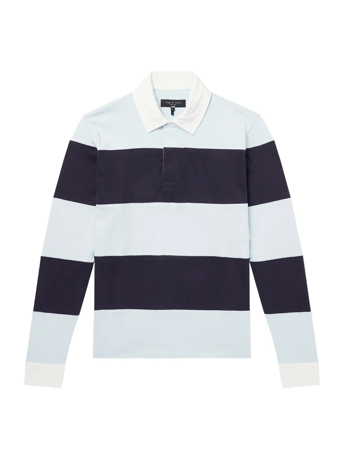 Striped Cotton-Jersey Polo Shirt - Men Striped Cotton-Jersey Polo Shirt - Men