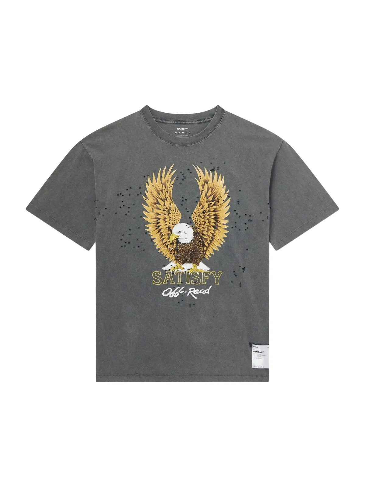 Logo-Print Distressed MothTech™ Cotton-Jersey T-Shirt - Men Logo-Print Distressed MothTech™ Cotton-Jersey T-Shirt - Men