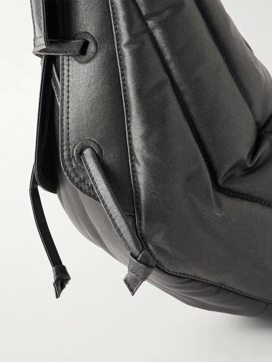 Lemaire Soft Game Small Coated-Cotton Messenger Bag - Men | Thumbnail 5 Lemaire Soft Game Small Coated-Cotton Messenger Bag - Men | Thumbnail 5