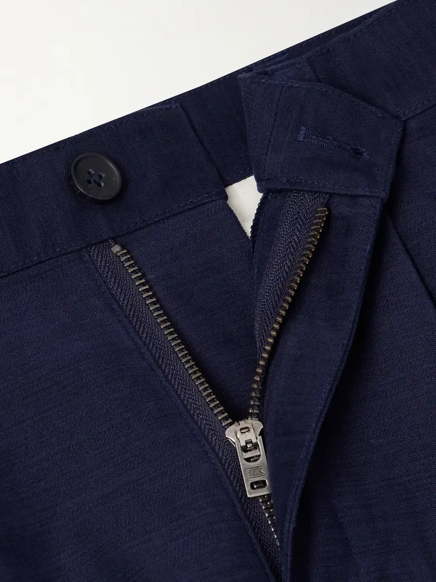 Aimé Leon Dore Straight-Leg Pleated Cotton Trousers - Men | Thumbnail 6