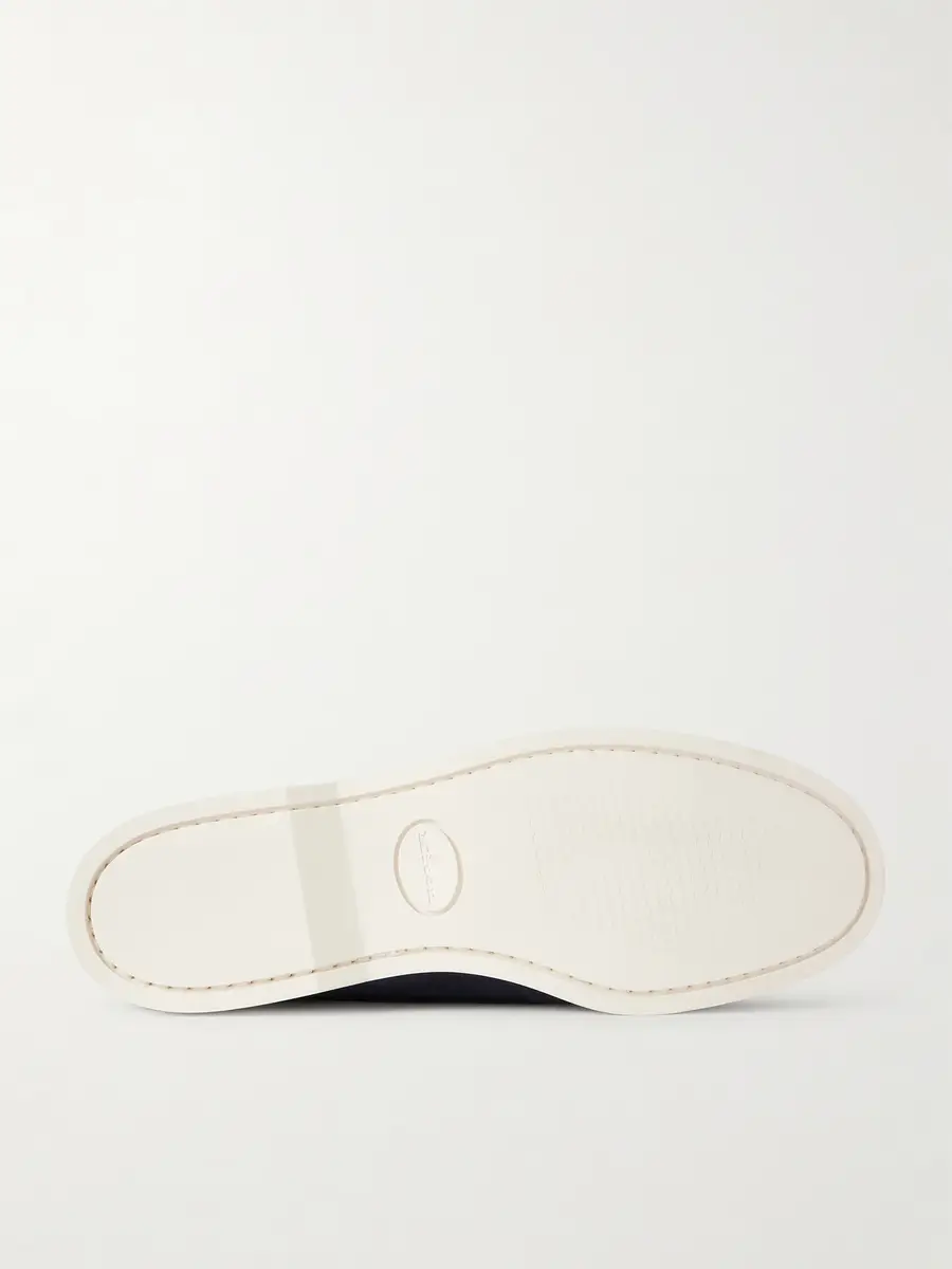 Kiton Suede Boat Shoes - Men | Thumbnail 3 Kiton Suede Boat Shoes - Men | Thumbnail 3