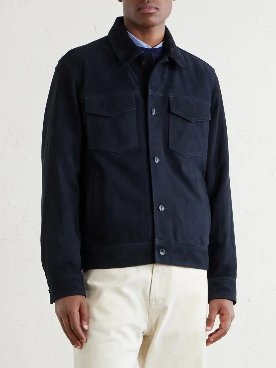 rag & bone Suede Trucker Jacket - Men | Thumbnail 3 rag & bone Suede Trucker Jacket - Men | Thumbnail 3