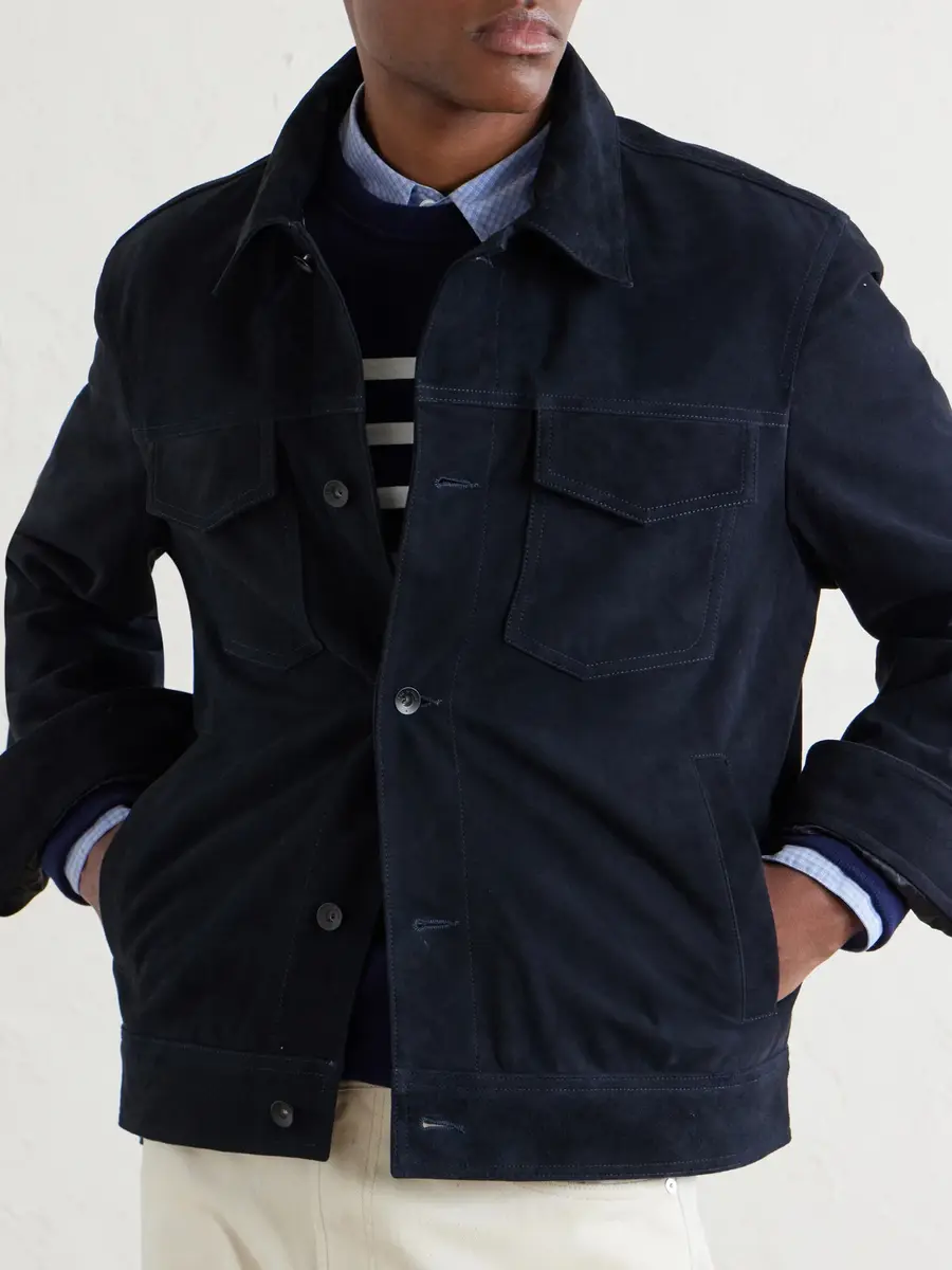 rag & bone Suede Trucker Jacket - Men | Thumbnail 5 rag & bone Suede Trucker Jacket - Men | Thumbnail 5