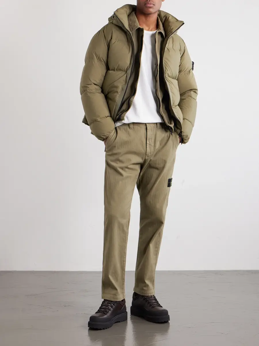 Stone Island Padded Quilted CORDURA® Ripstop Hooded Down Jacket - Men | Thumbnail 2