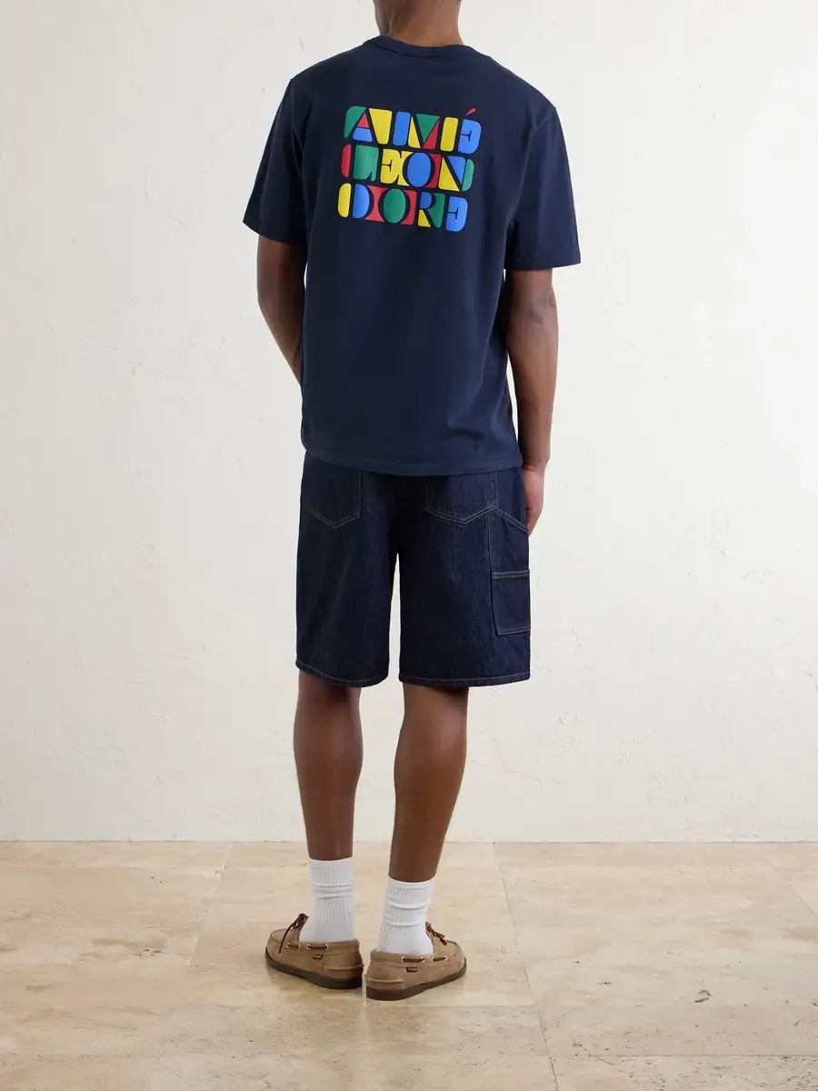 Aimé Leon Dore Logo-Print Cotton-Jersey T-Shirt - Men | Thumbnail 4 Aimé Leon Dore Logo-Print Cotton-Jersey T-Shirt - Men | Thumbnail 4