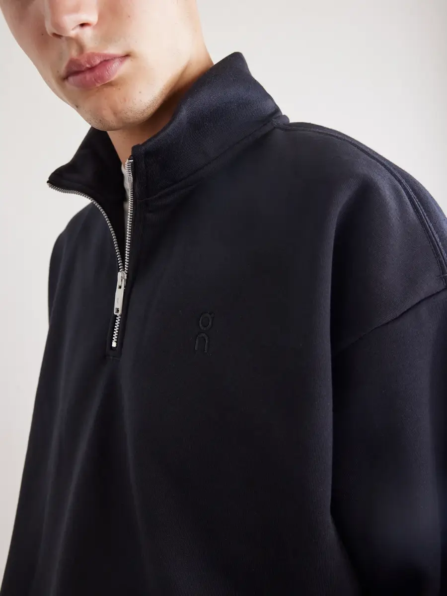 ON Club Collective Logo-Embroidered Cotton-Blend Jersey Half-Zip Sweater - Men | Thumbnail 5