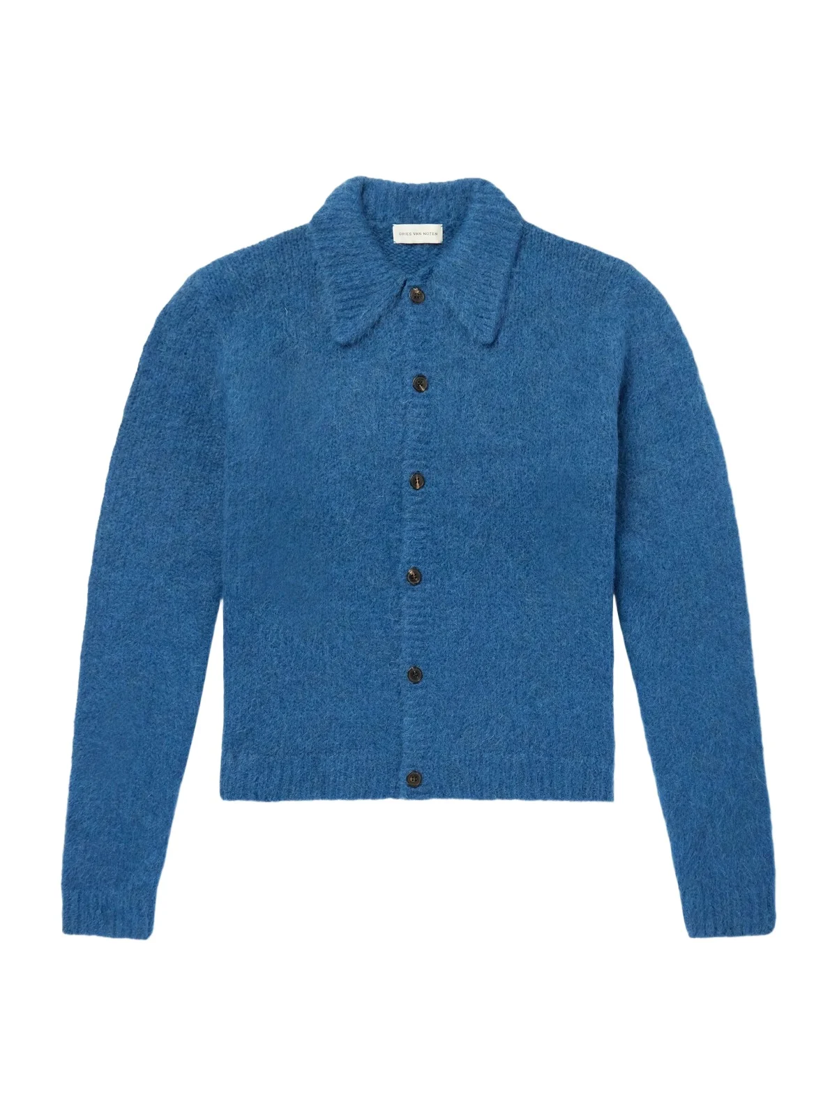 Dries Van Noten Mora Cropped Alpaca-Blend Cardigan - Men