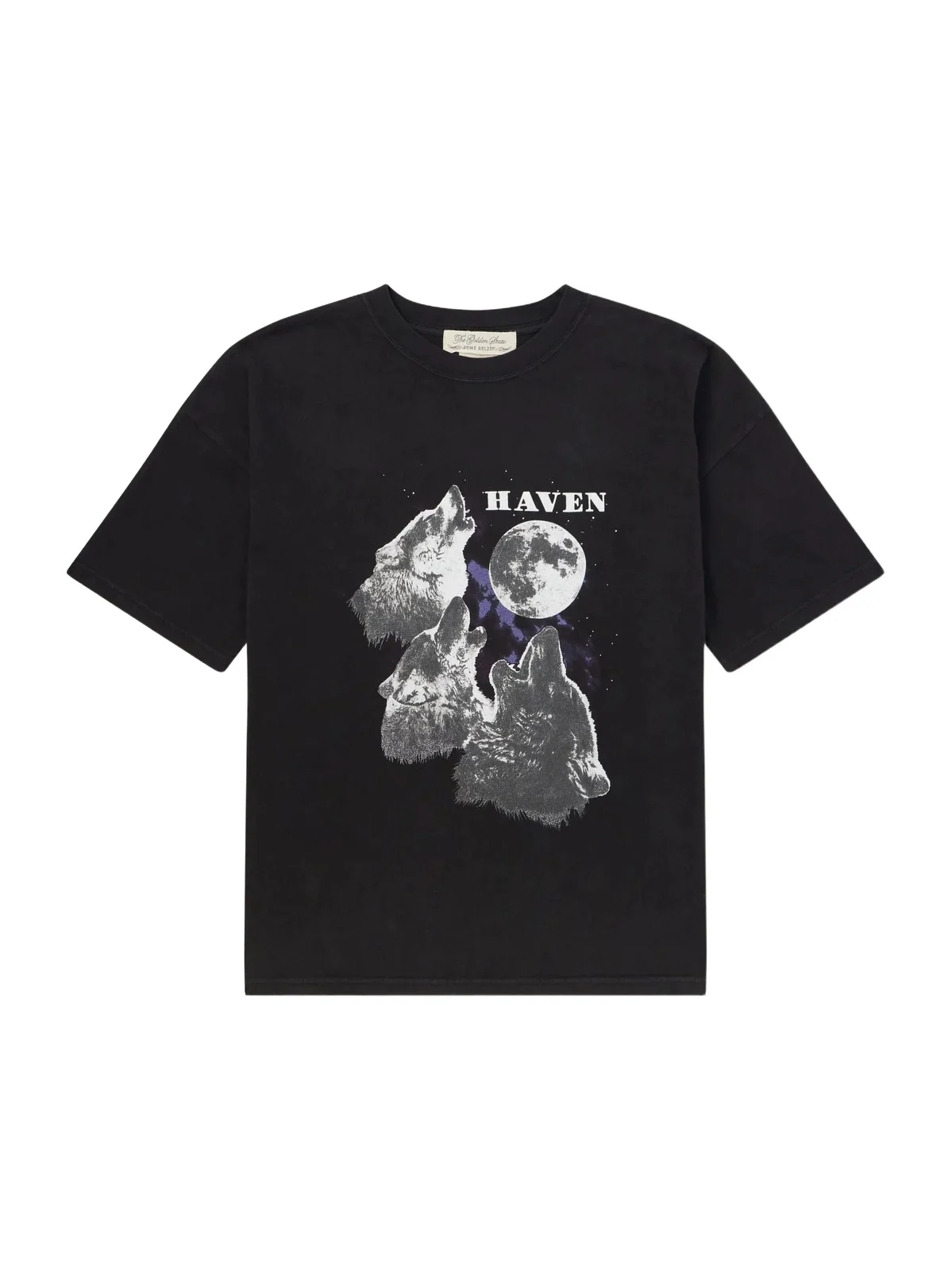 Howling Wolves Printed Cotton-Jersey T-Shirt - Men