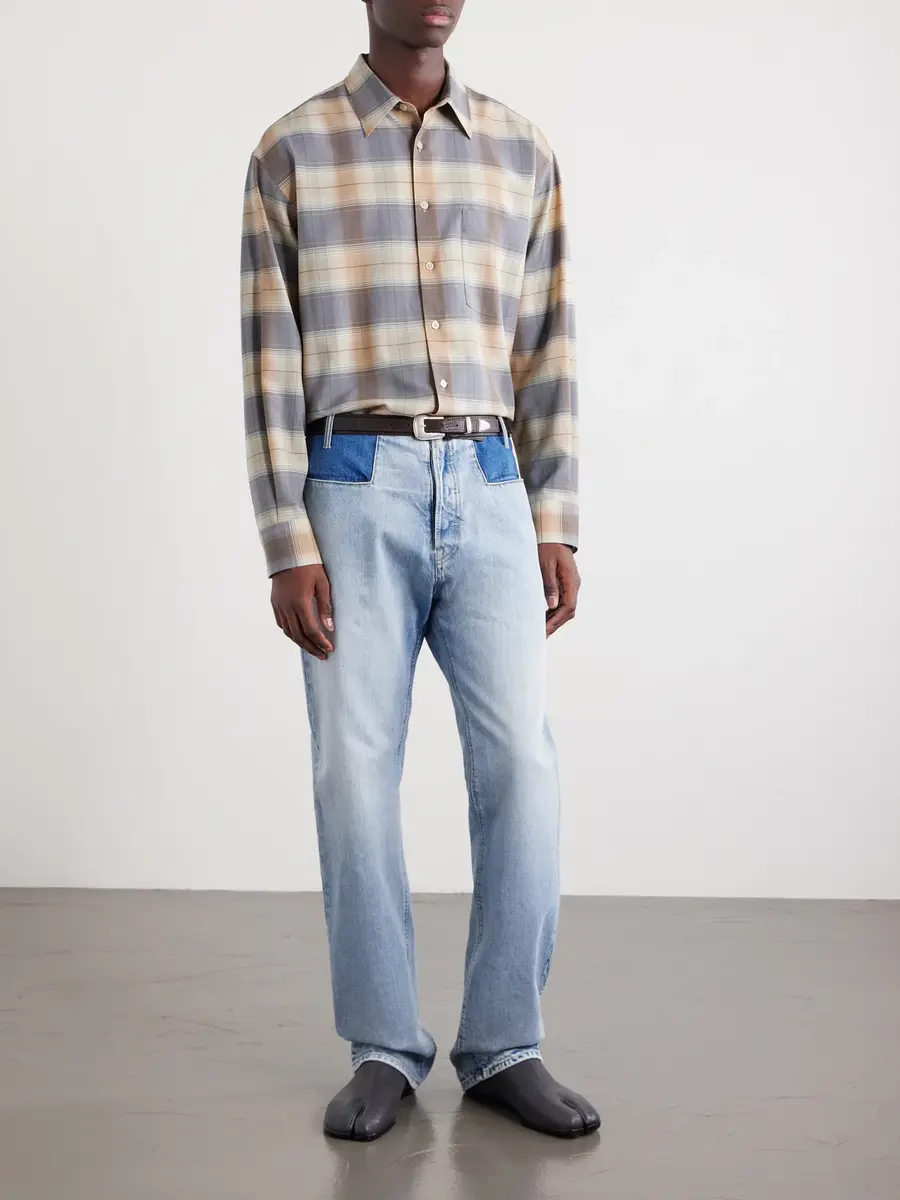 Maison Margiela Waistless Straight-Leg Jeans - Men | Thumbnail 2 Maison Margiela Waistless Straight-Leg Jeans - Men | Thumbnail 2