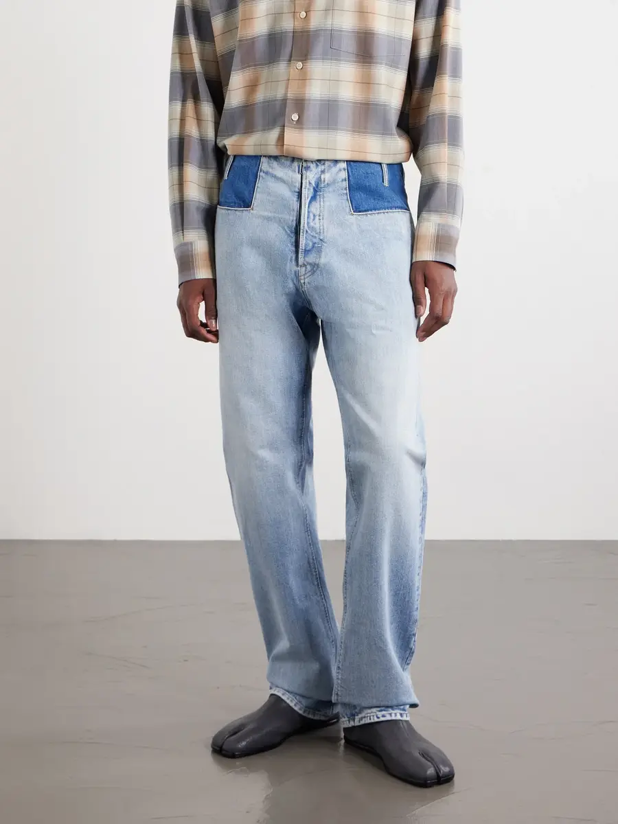 Maison Margiela Waistless Straight-Leg Jeans - Men | Thumbnail 3 Maison Margiela Waistless Straight-Leg Jeans - Men | Thumbnail 3