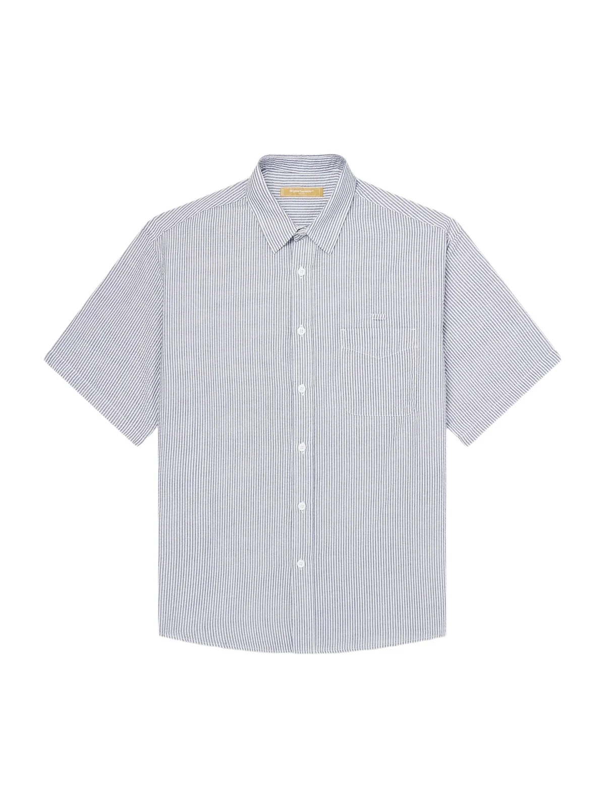 FrizmWORKS Striped Cotton-Blend Seersucker Shirt - Men