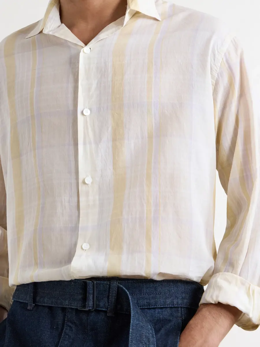 Kaptain Sunshine Checked Cotton-Flannel Shirt - Men | Thumbnail 5 Kaptain Sunshine Checked Cotton-Flannel Shirt - Men | Thumbnail 5