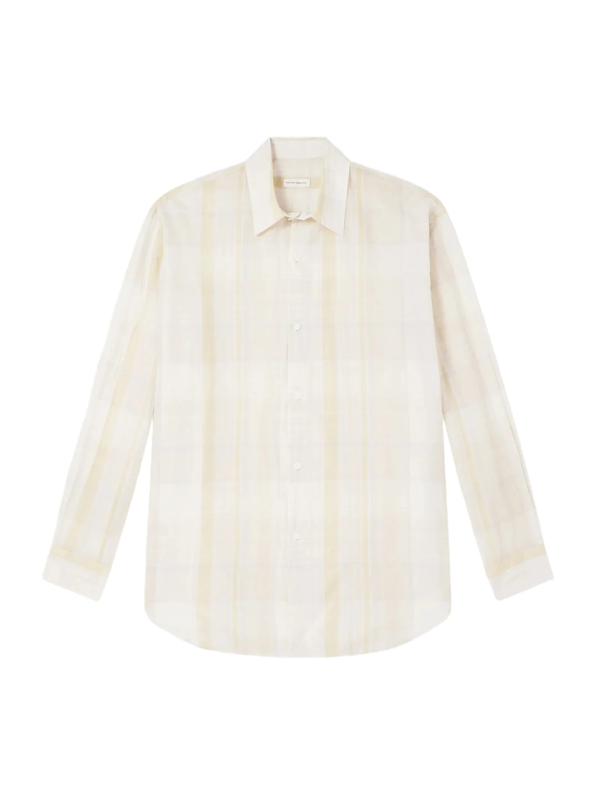Kaptain Sunshine Checked Cotton-Flannel Shirt - Men