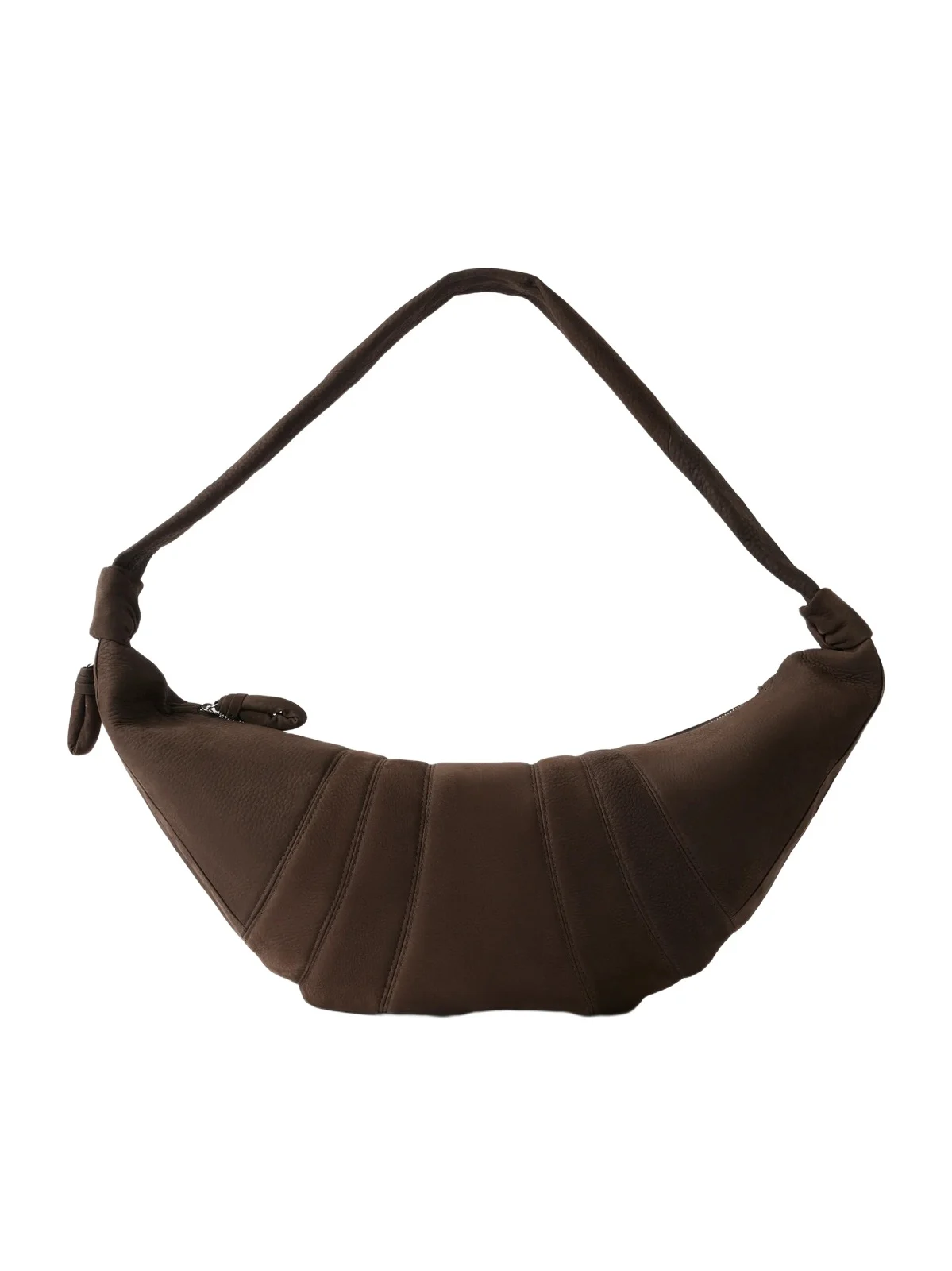 Croissant Nubuck Messenger Bag - Men
