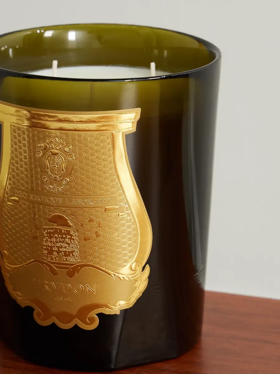 TRUDON Ernesto Tobacco and Leather Scented Candle, 800g - Men | Thumbnail 3