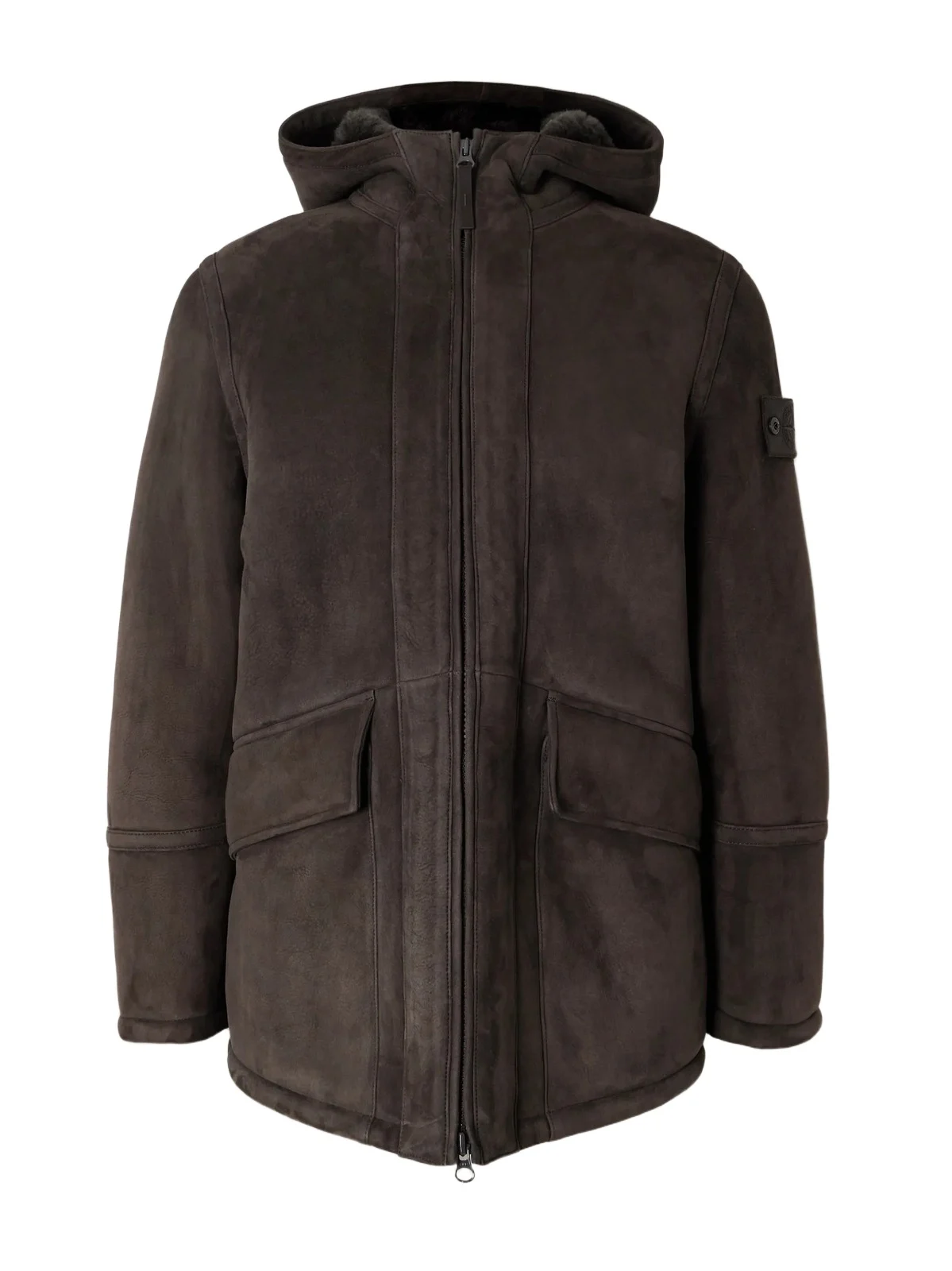 GHOST Shearling Hooded Jacket - Men GHOST Shearling Hooded Jacket - Men