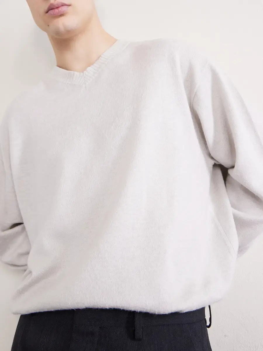 ATON Linen and Cotton-Blend Sweater - Men | Thumbnail 5 ATON Linen and Cotton-Blend Sweater - Men | Thumbnail 5