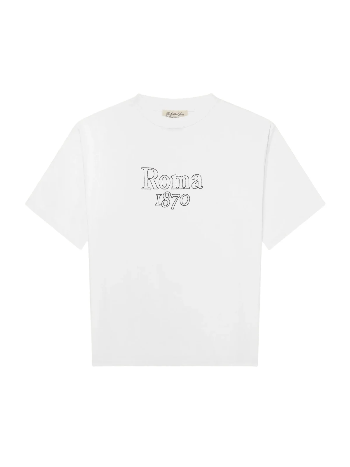 Roma 1870 Embroidered Cotton-Jersey T-Shirt - Men