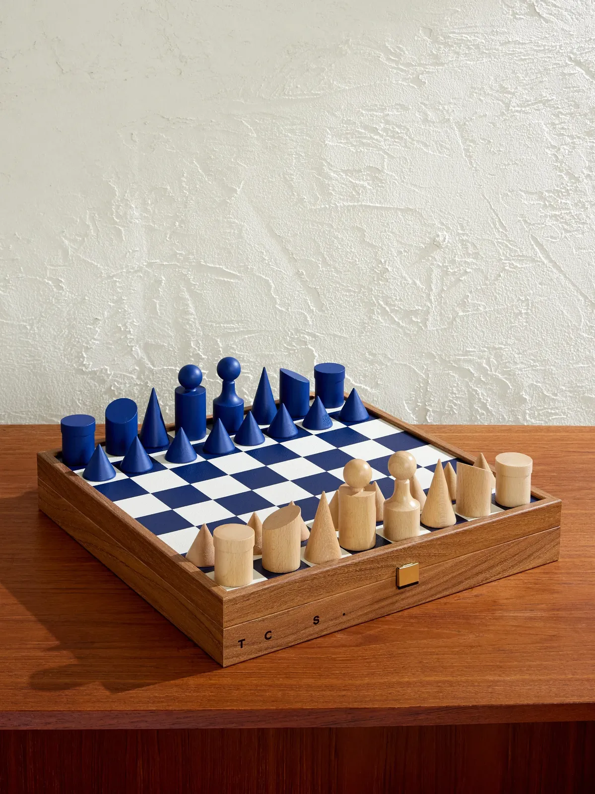 The Conran Shop Milos Wood Chess Set - Men