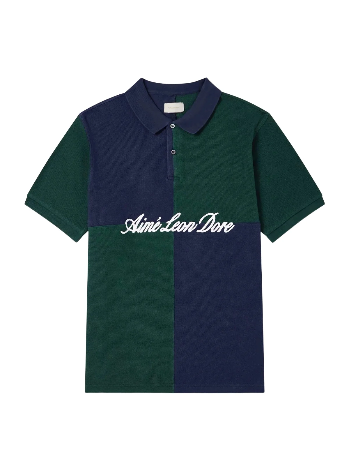 Logo-Embroidered Colour-Block Cotton-Piqué Polo Shirt - Men Logo-Embroidered Colour-Block Cotton-Piqué Polo Shirt - Men