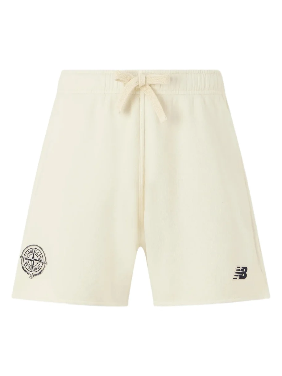 Stone Island New Balance Cotton-Jersey Drawstring Shorts - Men | Thumbnail 1 Stone Island New Balance Cotton-Jersey Drawstring Shorts - Men | Thumbnail 1