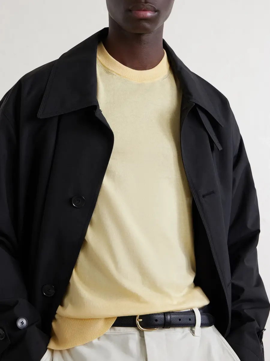 Anderson & Sheppard Sea Island Cotton Sweater - Men | Thumbnail 5