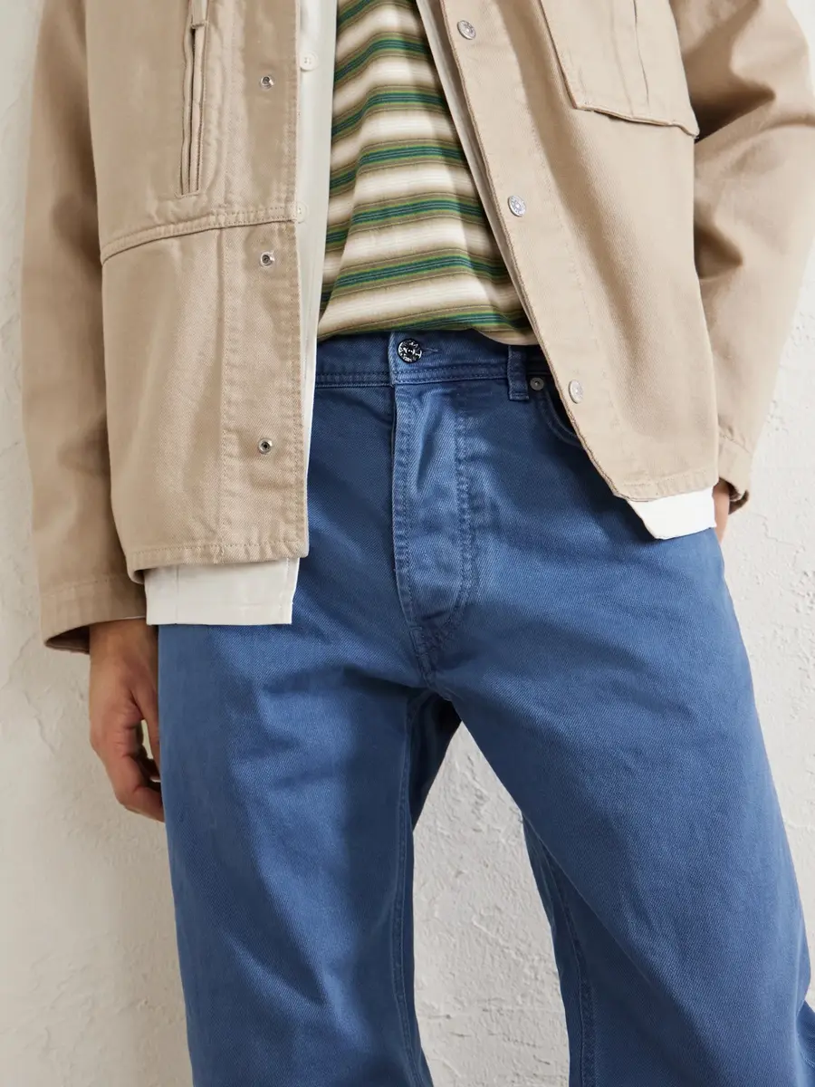 Stone Island DENIM Slim-Fit Straight-Leg Jeans - Men | Thumbnail 5 Stone Island DENIM Slim-Fit Straight-Leg Jeans - Men | Thumbnail 5